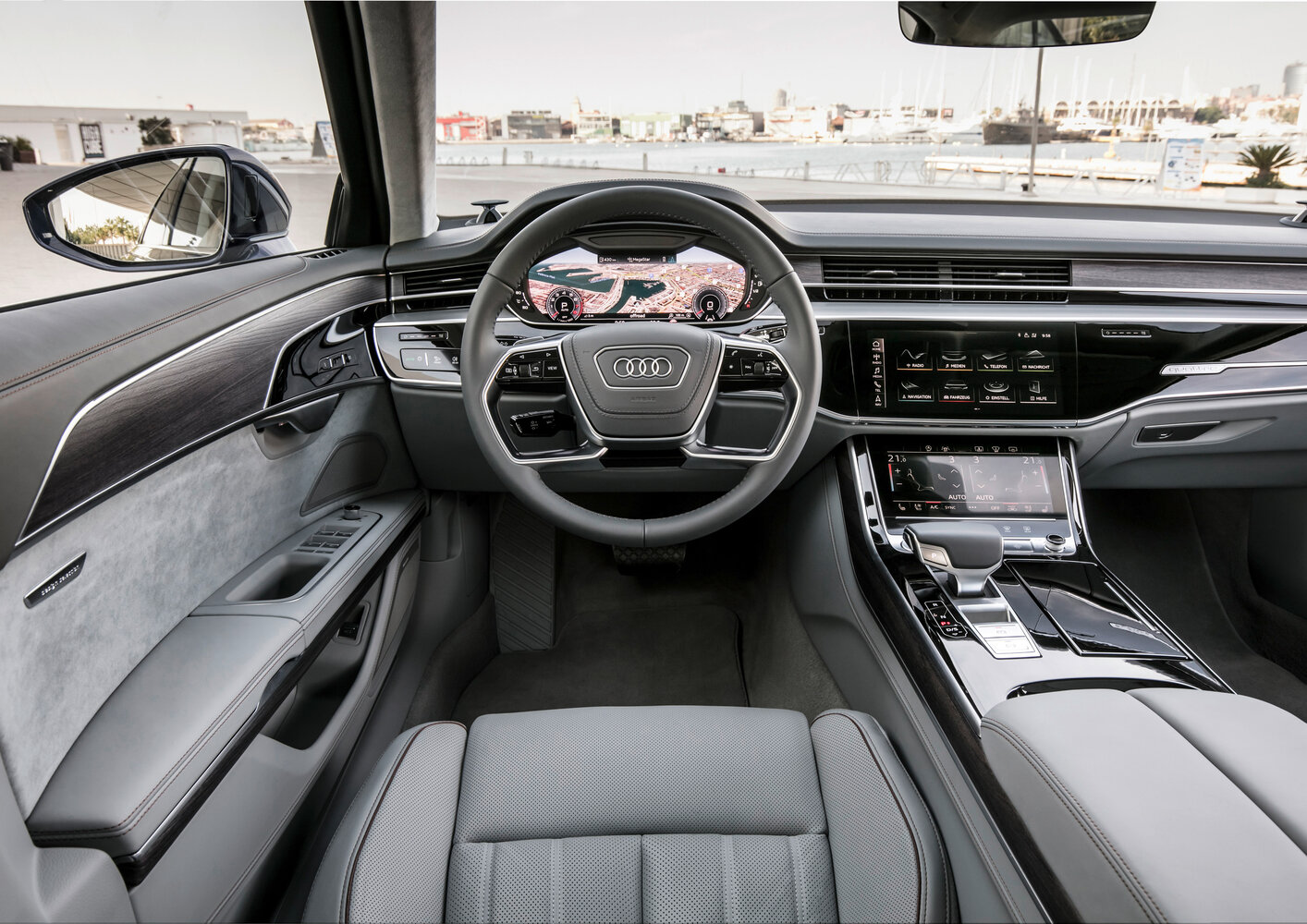 Audi A8 2017 A8L 45 TFSI quattro — Фотографии комплектации 11