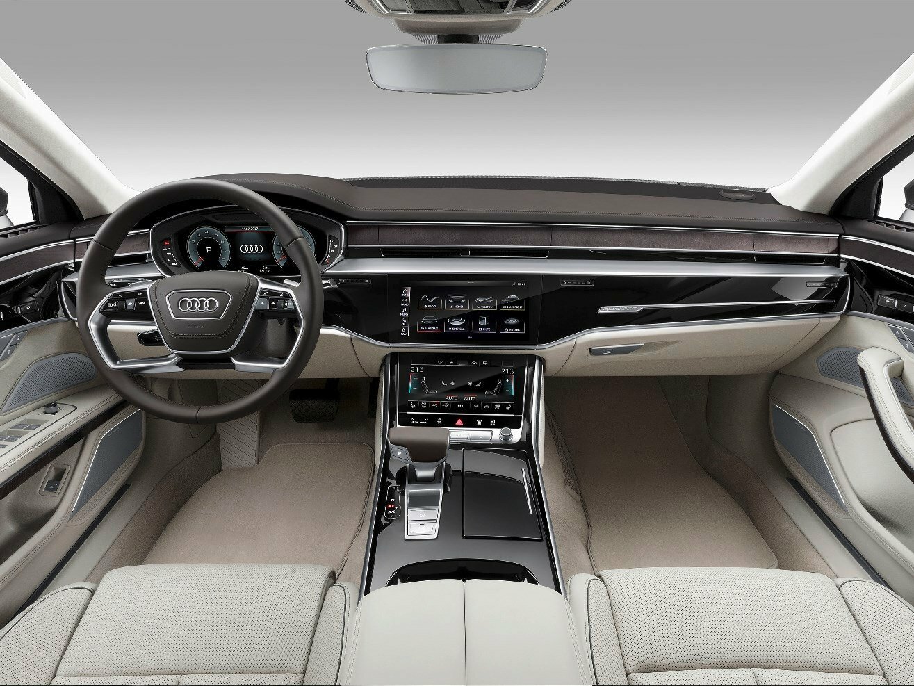 Audi A8 2017 A8L 45 TFSI quattro — Фотографии комплектации 8