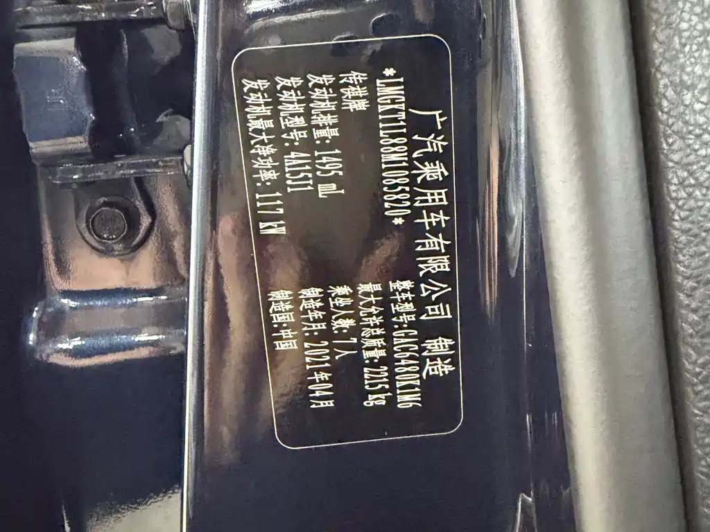 GAC M6 2021 270T DCT Premium （7 мест） — Фотографии автомобиля 19